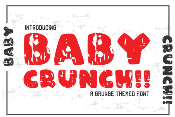 Baby Crunch: A Bold Display Font for Modern Web Design