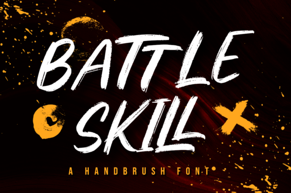 Battle Skill: A Modern Brush Font for Impactful Digital Marketing