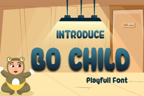 Bo Child: A Bubbly Display Font That Elevates Editorial Design