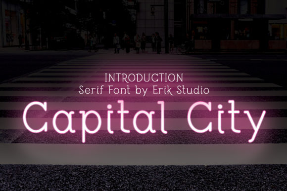 Capital City: A Bold Display Font for High-Impact Campaign Design