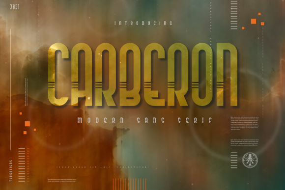 Carberon: A Sharp Display Font That Elevates Your Business Branding