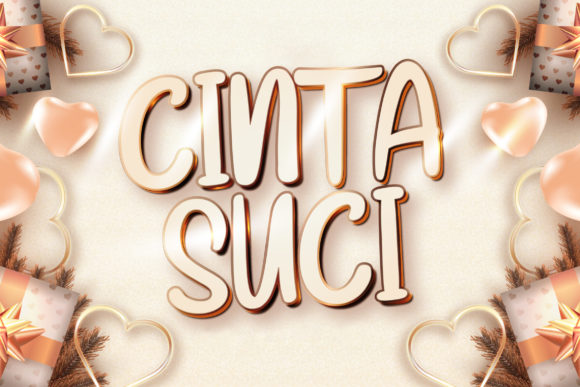 Cinta Suci: A Fresh Display Font for Modern Marketing and Scroll-Stopping Design