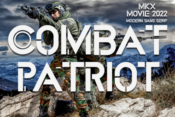 Combat Patriot Font: Bold Branding for Small Businesses