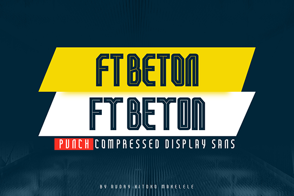 FT Beton: A Modern Display Font That Elevates Small Business Branding