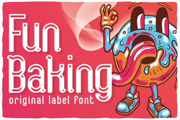 Fun Baking: A Display Font That Elevates Small Business Branding