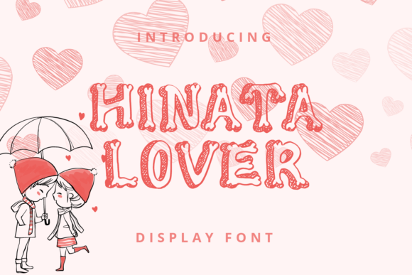 Hinata Lover: A Playful Display Font for Editorial Design and Digital Publishing