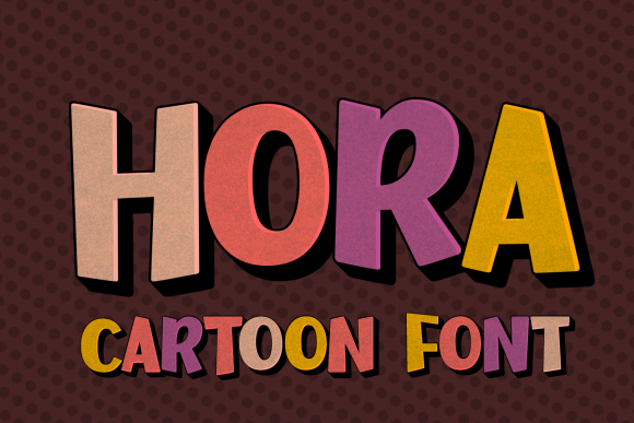 Hora: A Playful Display Font for Scroll-Stopping Marketing Visuals