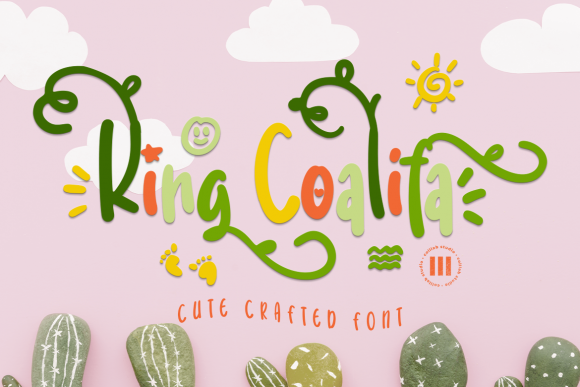 King Coalifa: A Charming Display Font for Modern Web and Digital Design
