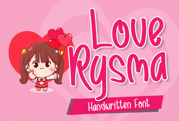 Love Rysma: A Joyful Display Font for Crafters and Small Product Makers