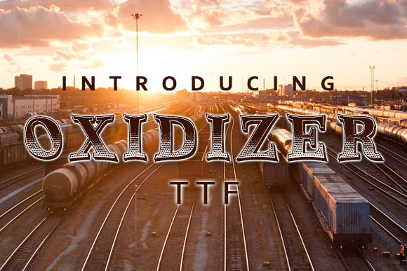 Oxidizer: A Bold Display Font That Commands Attention in Brand Design