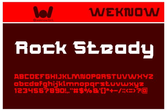 Rocksteady: A Display Font That Brings Energy to Digital Campaigns