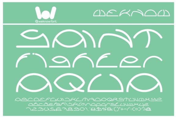 Saint Fighter Aqua: A Fun Display Font for Business Branding