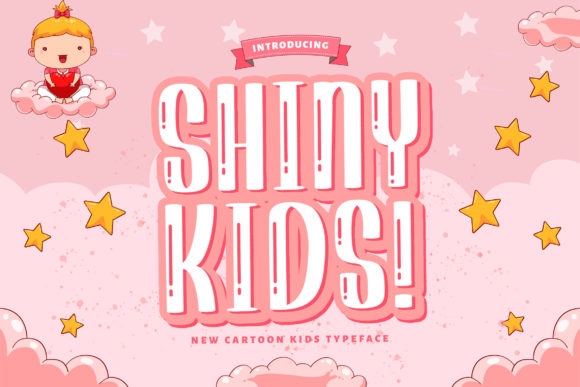Shiny Kids: A Playful Display Font for Bold, Engaging Digital Campaigns