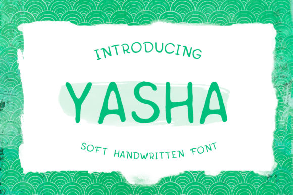 Yasha: A Modern Display Font for Crafters and Product Designers